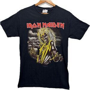 Vintage  Y2k Iron Maiden Killers T-Shirt  Size  Adult S (34-36)